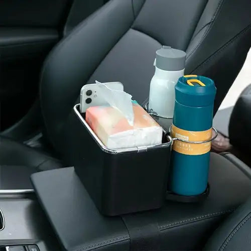 Adjustable Car Hand-Rest Storage Box