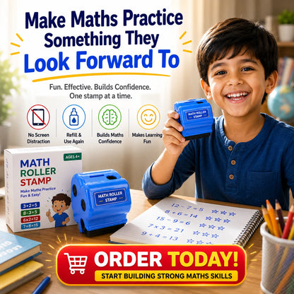 Math Roller Stamp