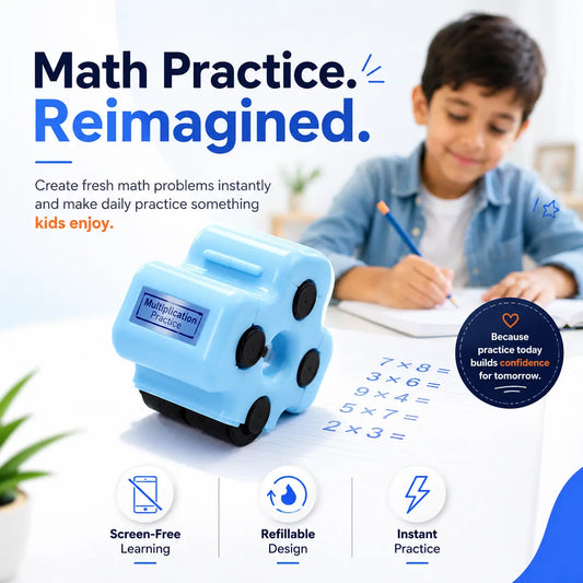 Math Roller Stamp
