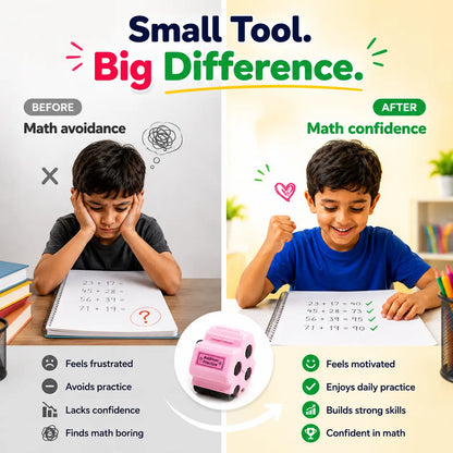 Math Roller Stamp