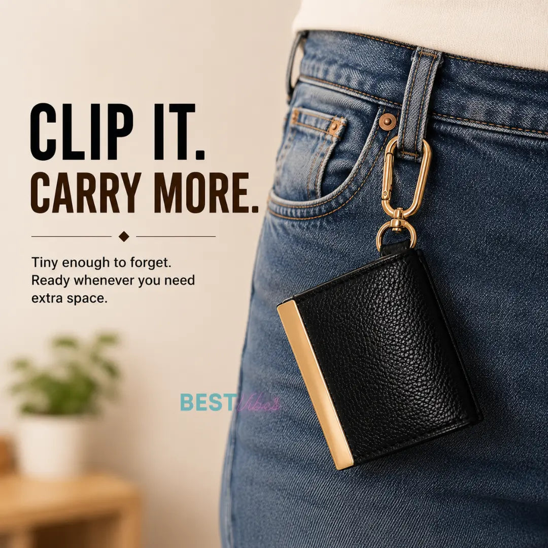 Foldable Tote Bag With Key Chain