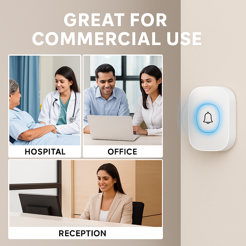 Smart Wireless Doorbell (1000ft Range)