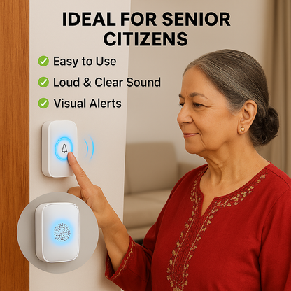 Smart Wireless Doorbell (1000ft Range)
