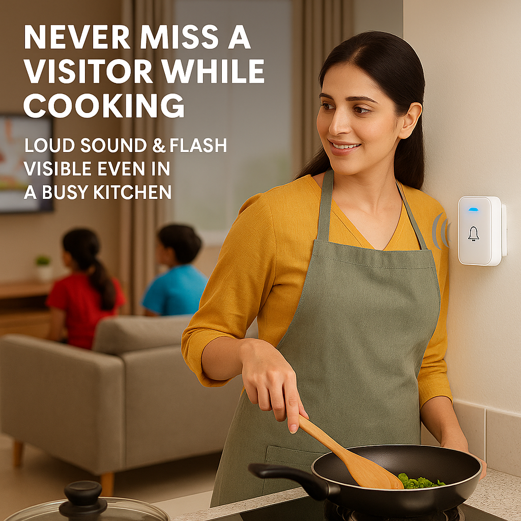 Smart Wireless Doorbell (1000ft Range)