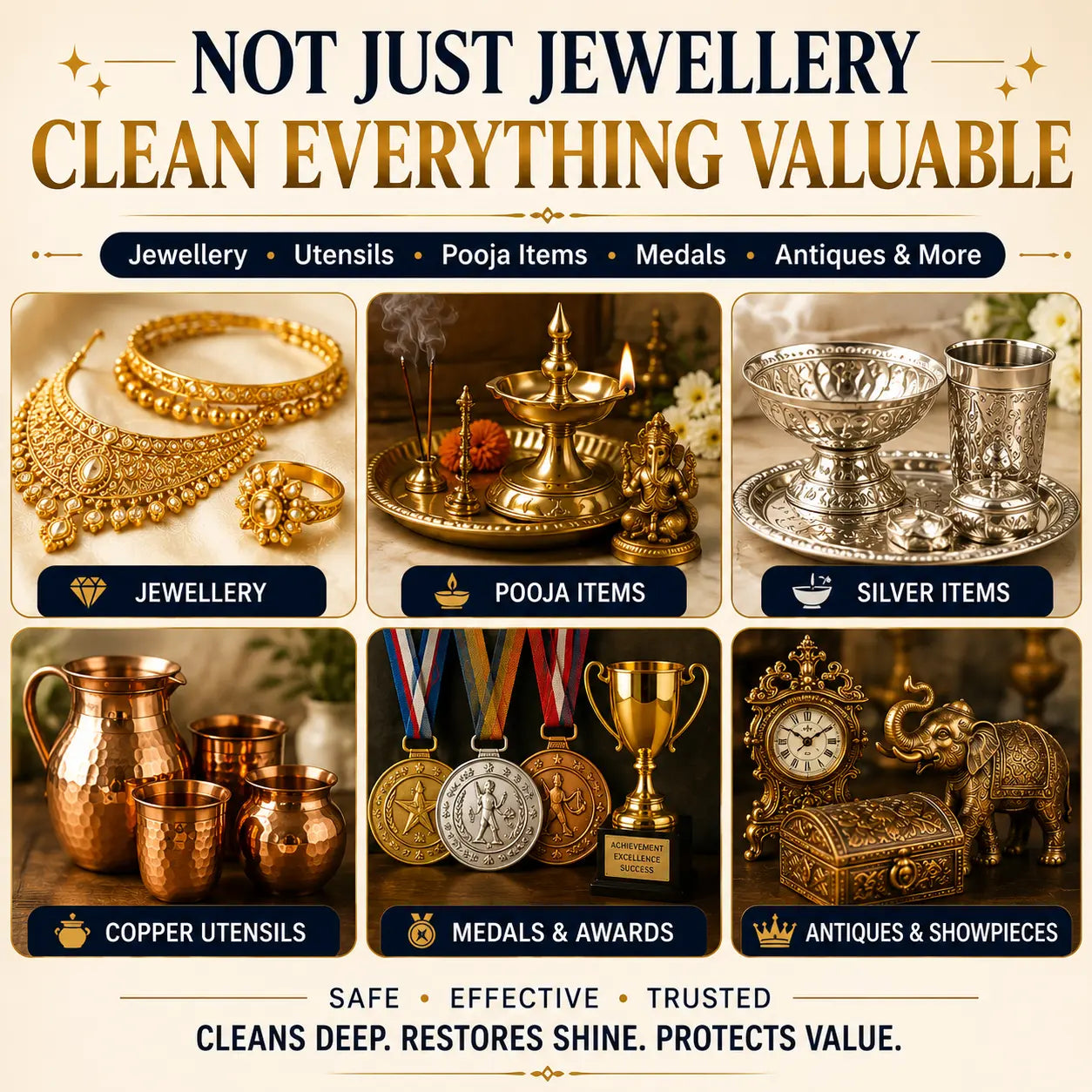 All Purpose Metal Cleaning Liquid (Buy 1 Get 1 FREE)
