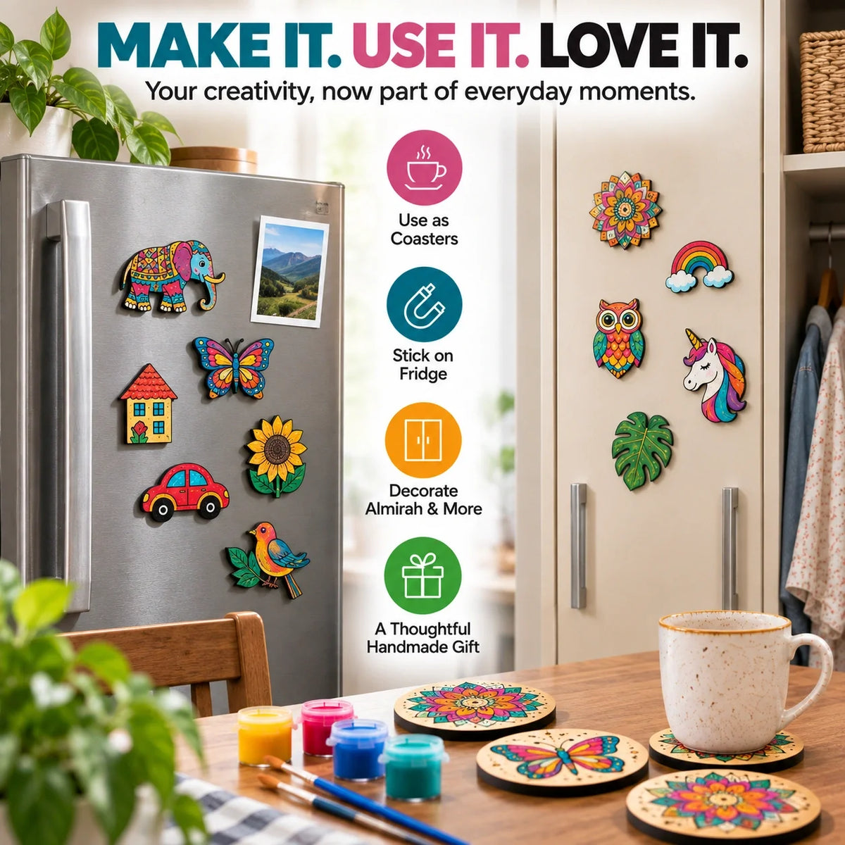 Paint & Magnet Art Kit