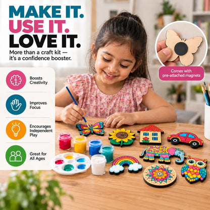 Paint & Magnet Art Kit