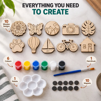 Paint & Magnet Art Kit