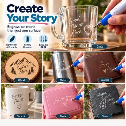 All Surface Engraving Pen (Extra Tip FREE)