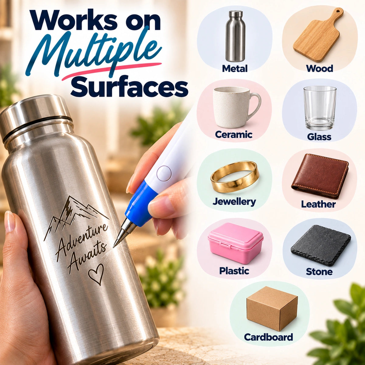 All Surface Engraving Pen (Extra Tip FREE)