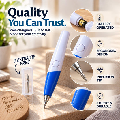 All Surface Engraving Pen (Extra Tip FREE)