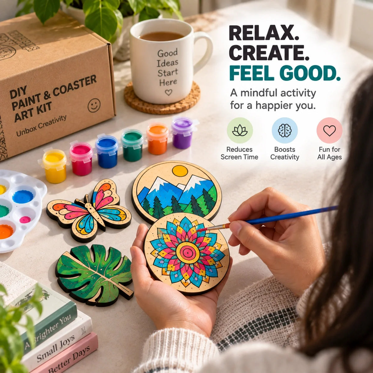 Paint & Magnet Art Kit
