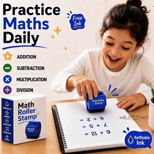 Math Roller Stamp™ + FREE Ink
