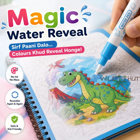 Magic Water Colouring Book
