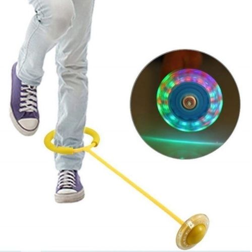 Electromagnetic LED Jumping Toy for Kids and Adult (No Batteries Required)