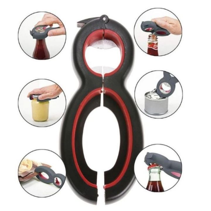 6 In 1 Multifunctional Opener